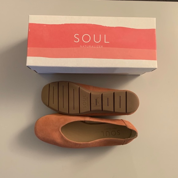 Natural Soul loafers pink sz 8 - Picture 2 of 3